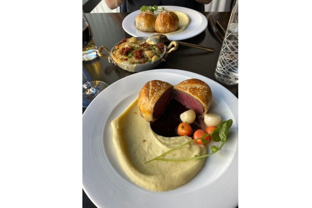 Beef Wellington Hells Kitchen Beef Wellington at Hells Kitchen as an example of how to take a good photo with an iPhone.